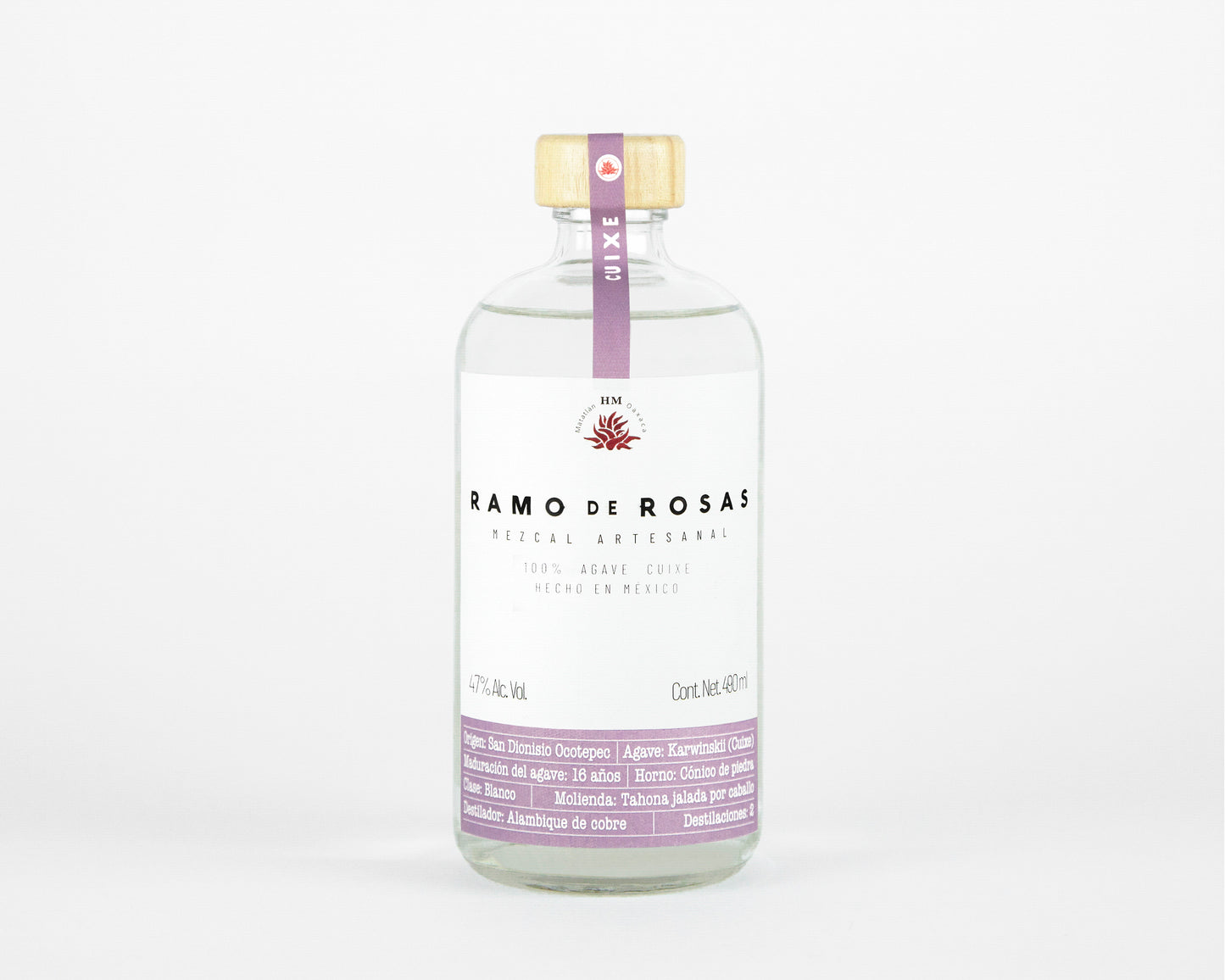 Mezcal Ramo de Rosas Cuixe 16 years 490ml