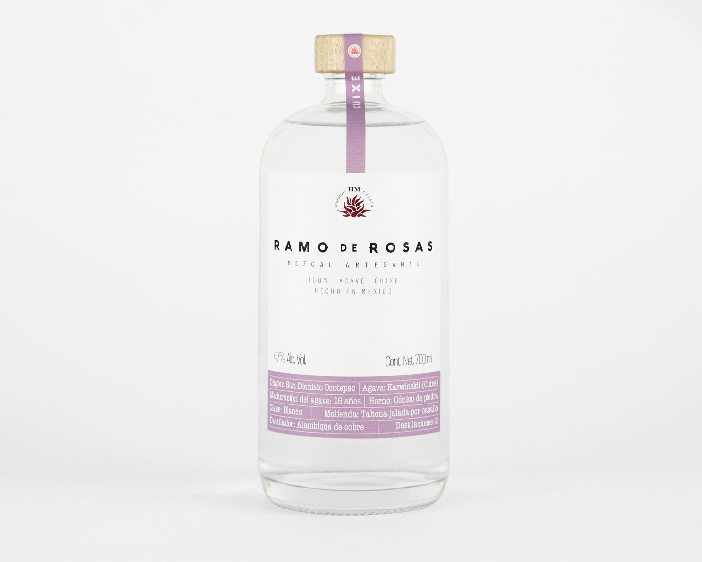 Mezcal Ramo de Rosas Cuixe 16 años 700ml