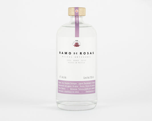 Mezcal Ramo de Rosas Cuixe 16 años 700ml