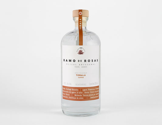 Mezcal Ramo de Rosas Tobalá Capón 700ml