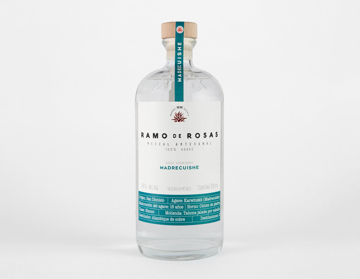 Mezcal Ramo de Rosas Madrecuishe 17 años 700ml