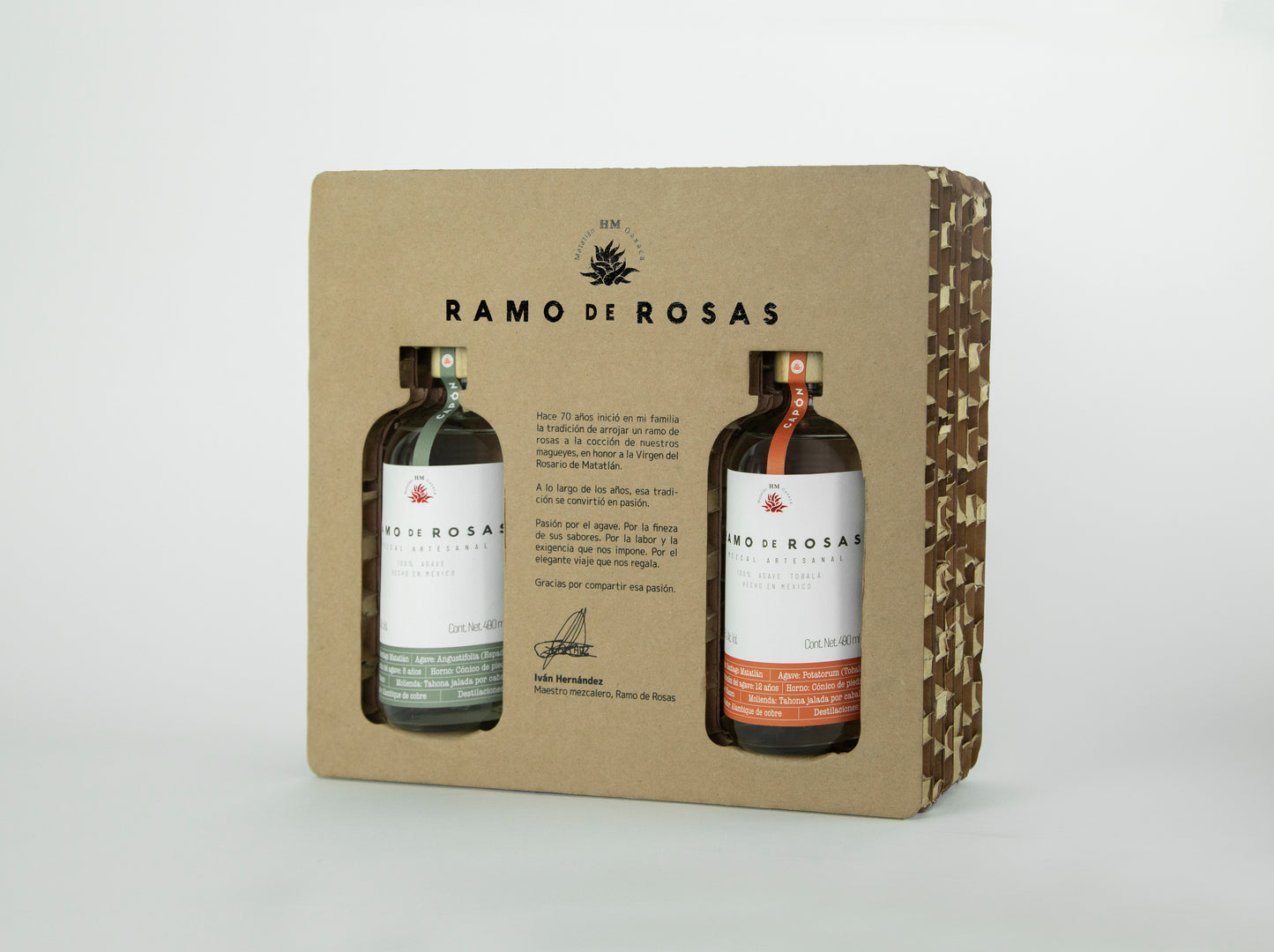 Box Espadín Capón + Tobalá Capón (490ml c/u)