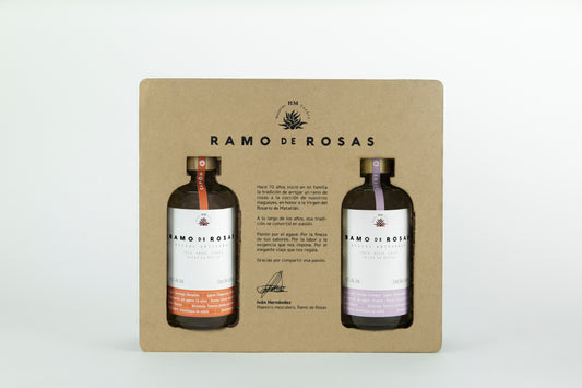 Box Tobalá Capón + Cuixe 16 años (490ml c/u)